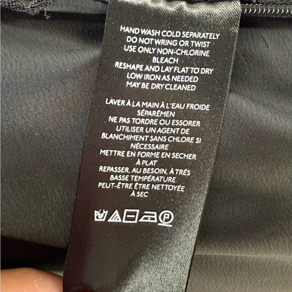 Kimchi Blue Cleo Black Satin Lace Wide-Leg Jumpsuit NWT Women’s Size M - Picture 11 of 13